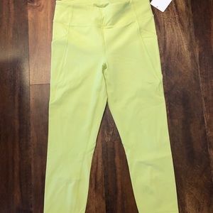 Lululemon Time To Sweat Crop 23" Size 10 LEVI $98